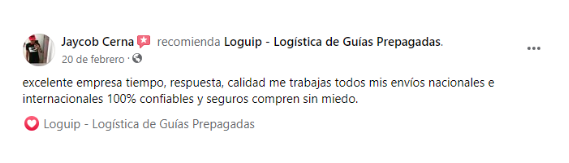 Comentario de cliente