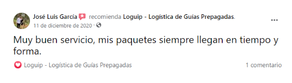 Comentario de cliente