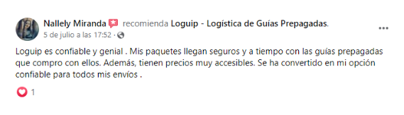 Comentario de cliente